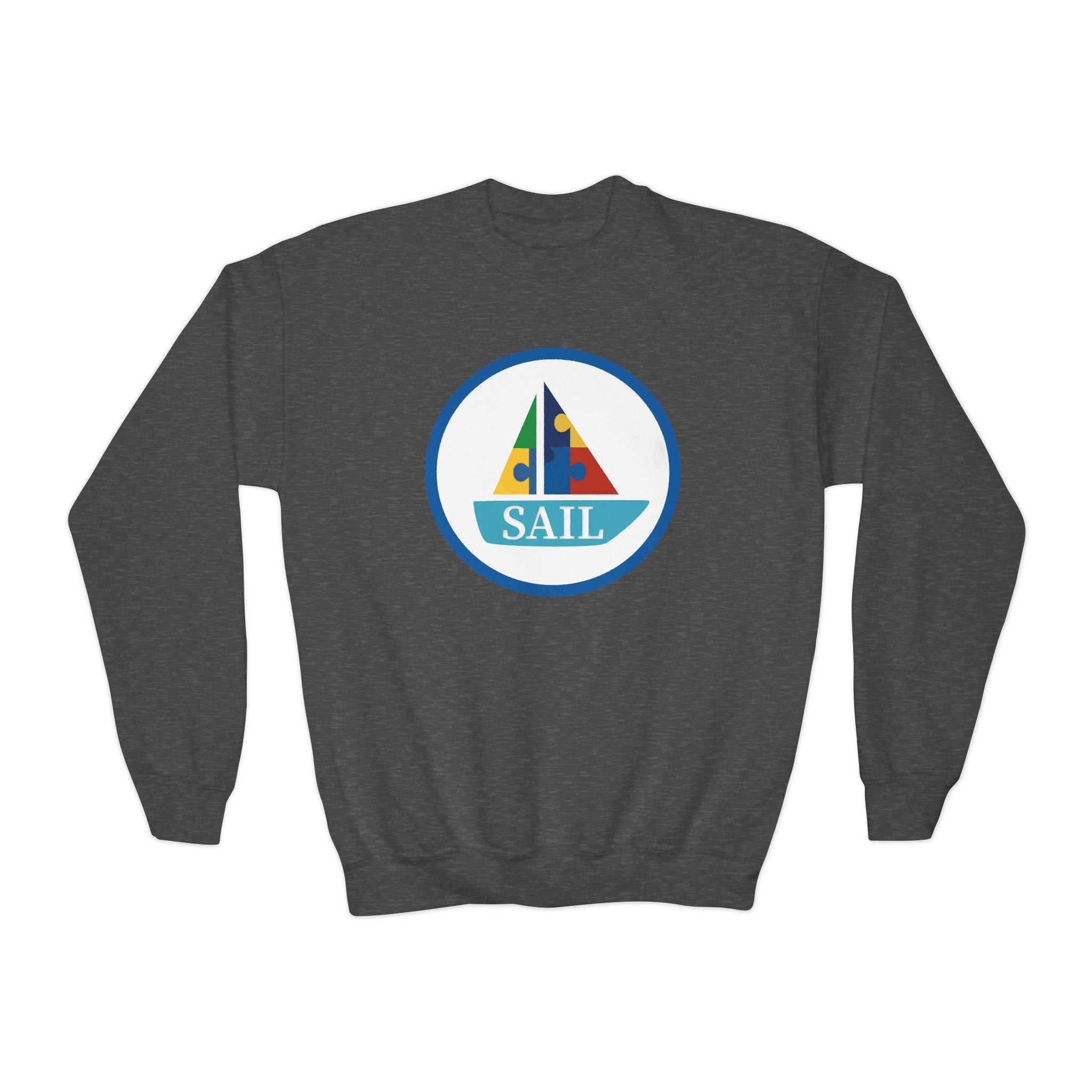 SAIL - Youth Crewneck Sweatshirt