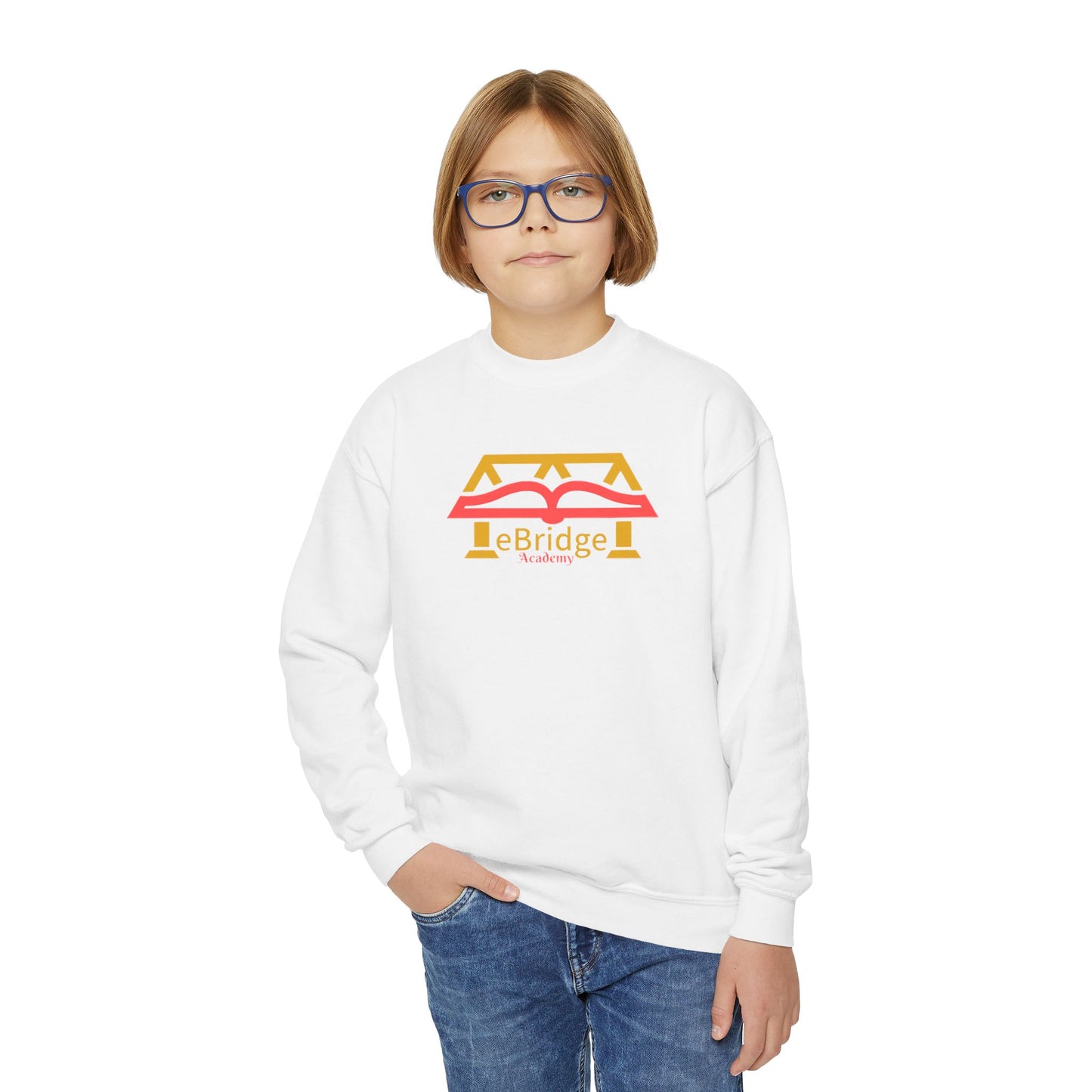 eBridge Academy - Youth Crewneck Sweatshirt