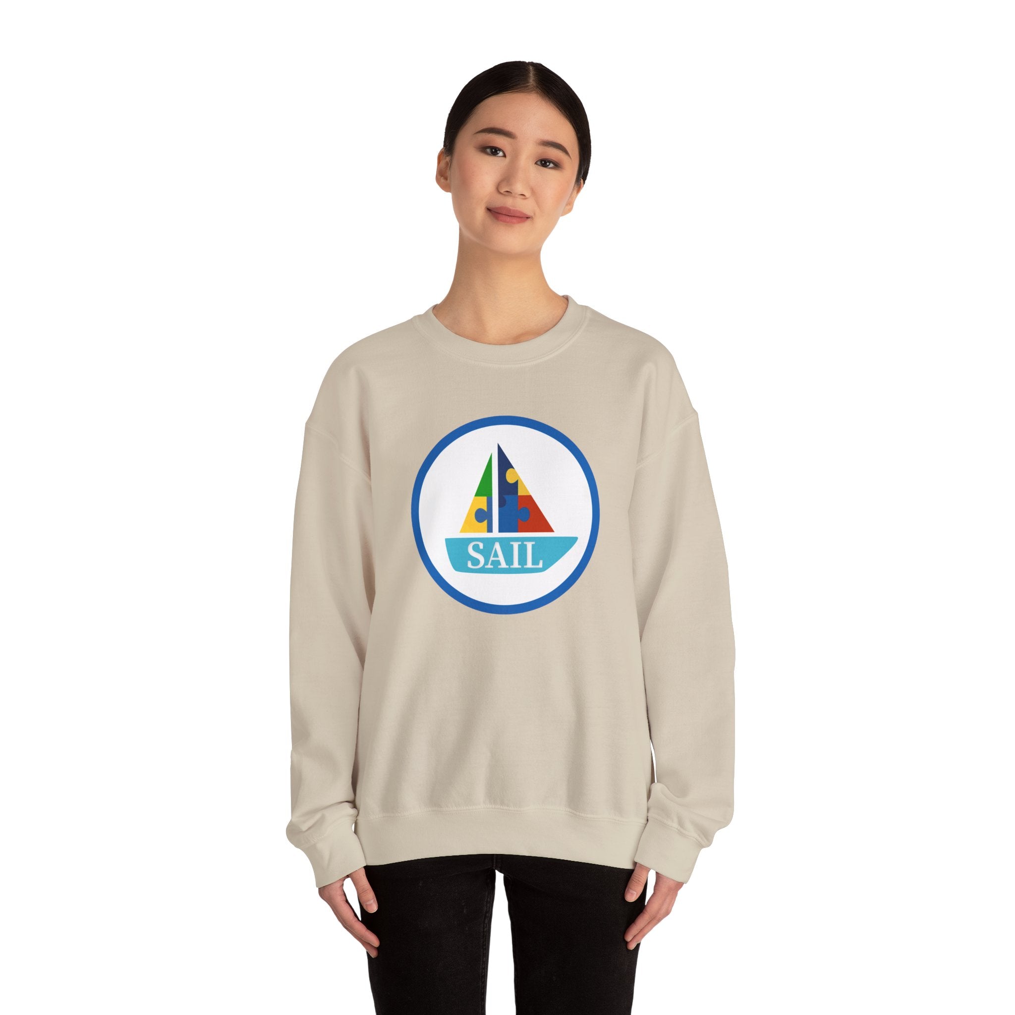 SAIL - Unisex Heavy Blend™ Crewneck Sweatshirt