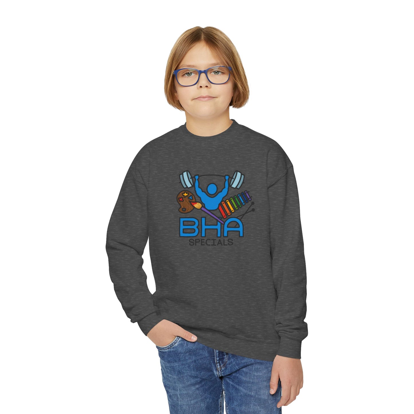 BHA Specials - Youth Crewneck Sweatshirt