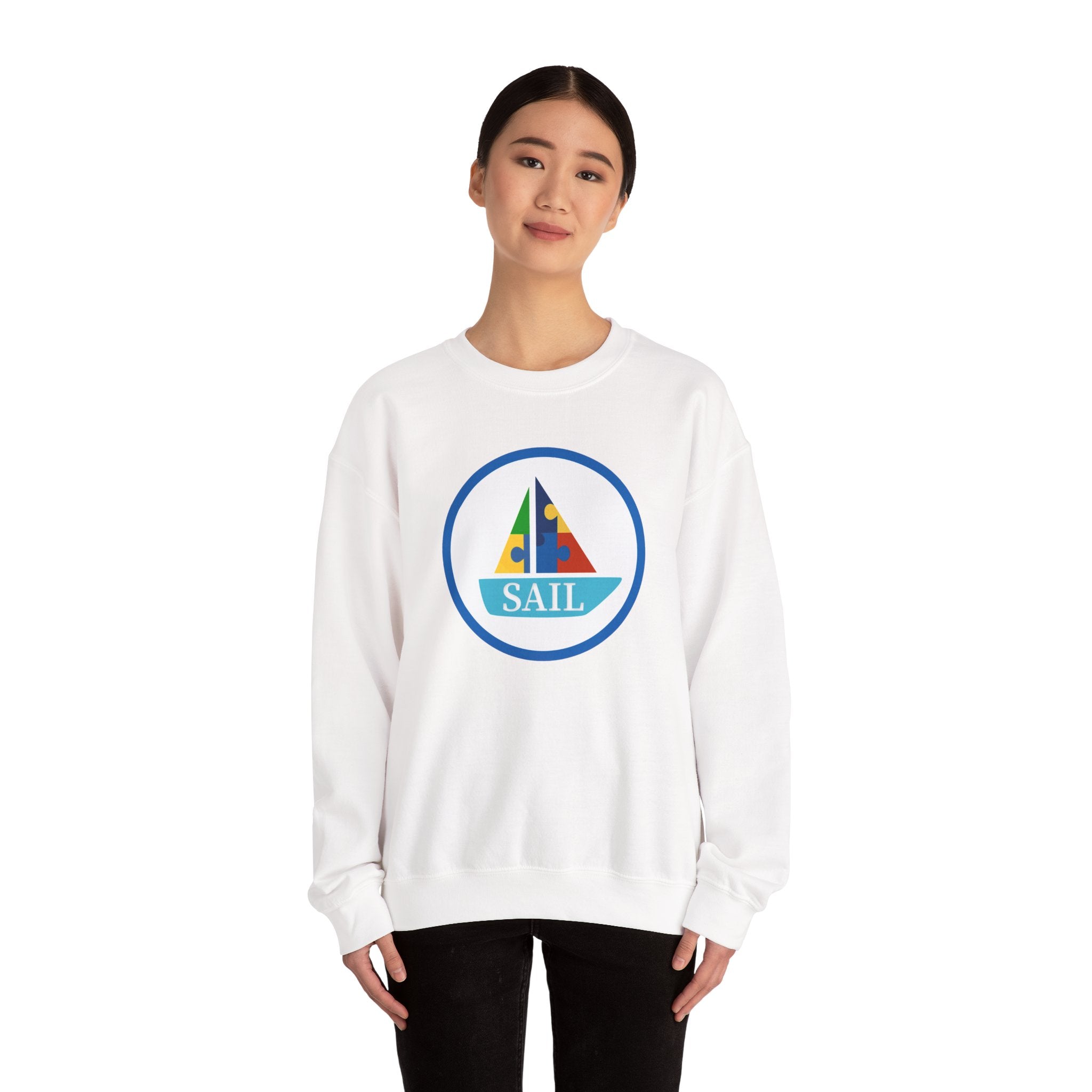 SAIL - Unisex Heavy Blend™ Crewneck Sweatshirt
