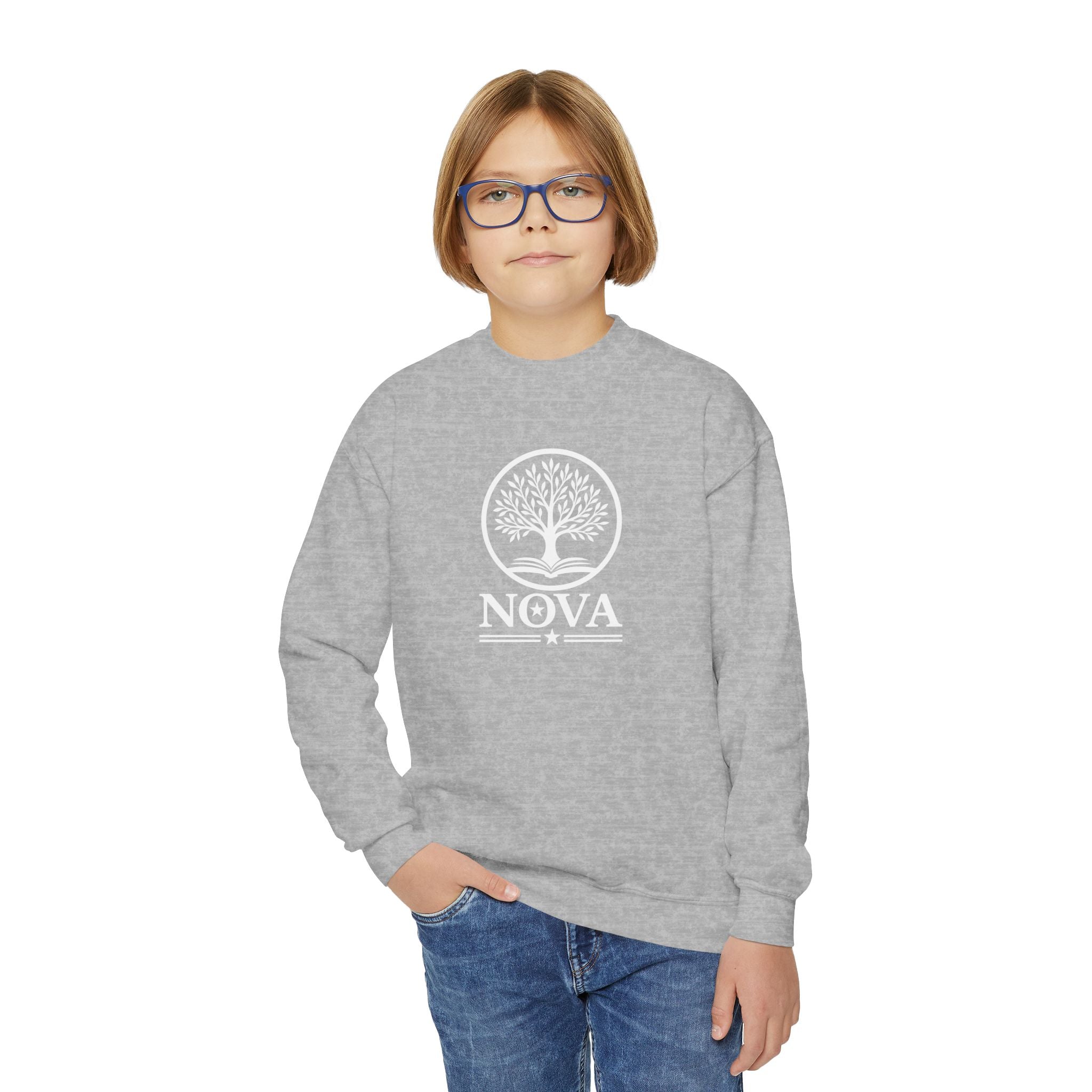 NOVA - Youth Crewneck Sweatshirt