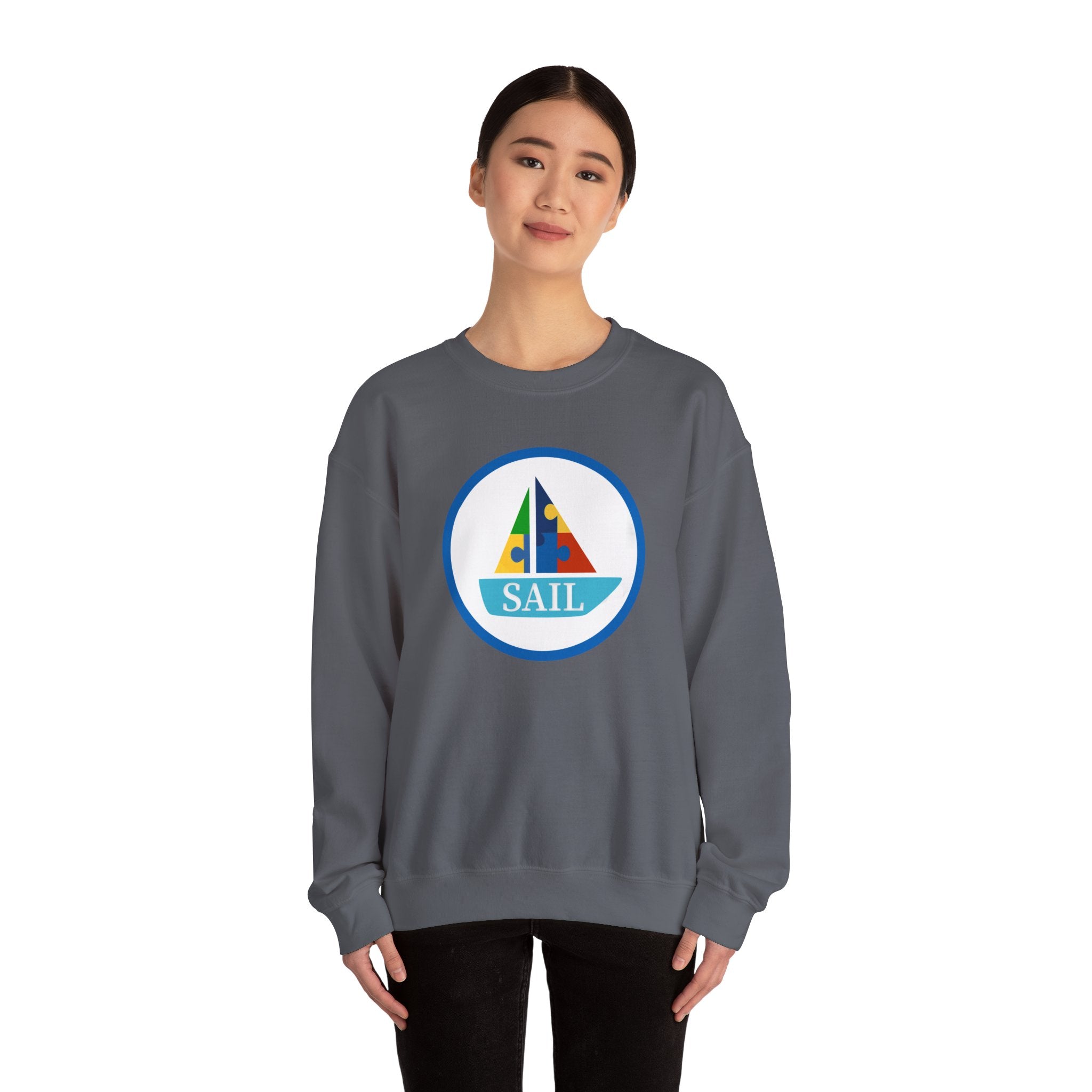 SAIL - Unisex Heavy Blend™ Crewneck Sweatshirt