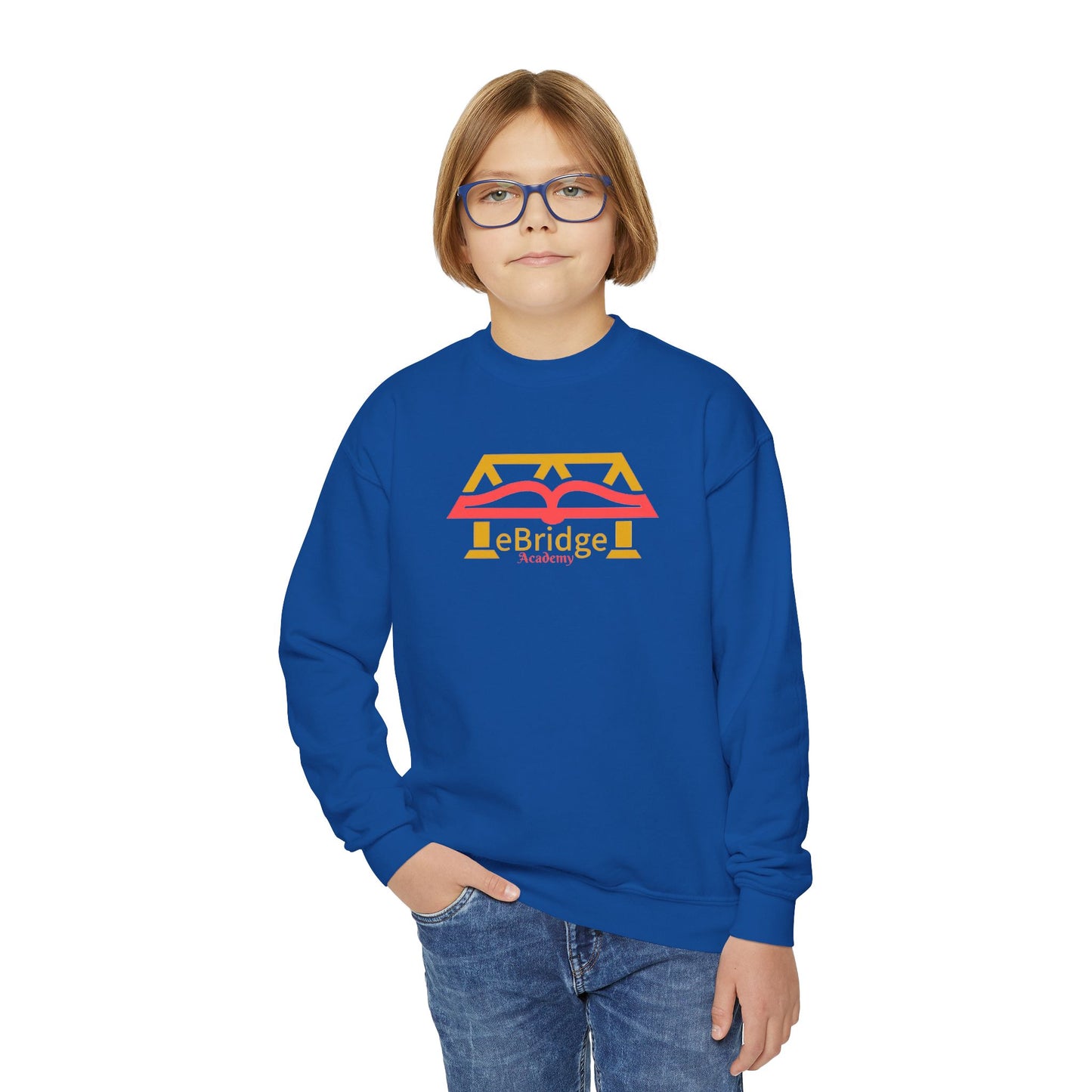 eBridge Academy - Youth Crewneck Sweatshirt