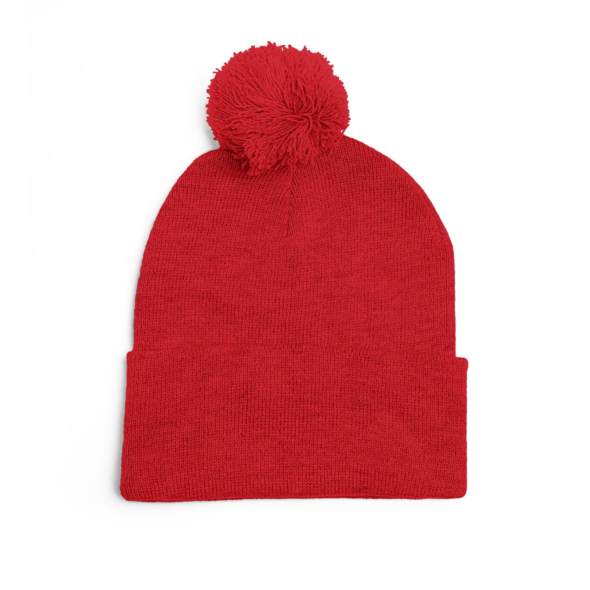 BHA Logo Winter Beanie -Embroidered Pom-Pom Knit Cap