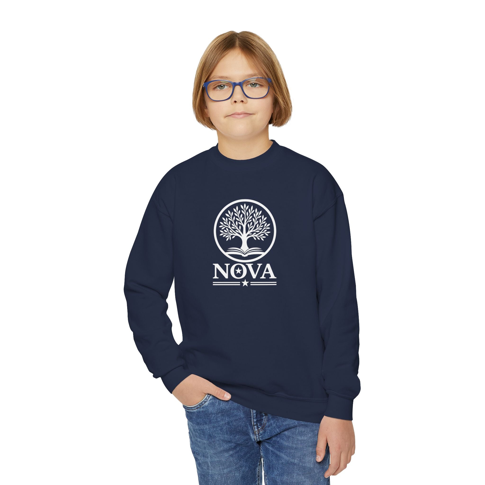 NOVA - Youth Crewneck Sweatshirt