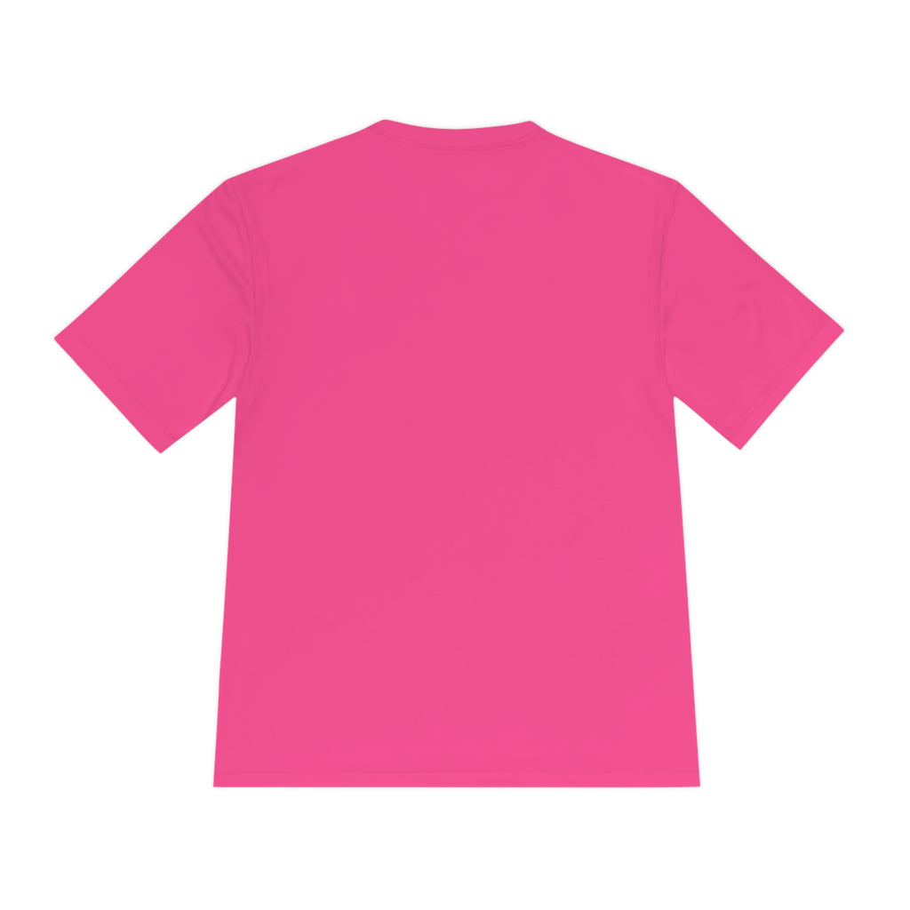 BHA Logo -White Logo - Unisex Moisture Wicking Tee