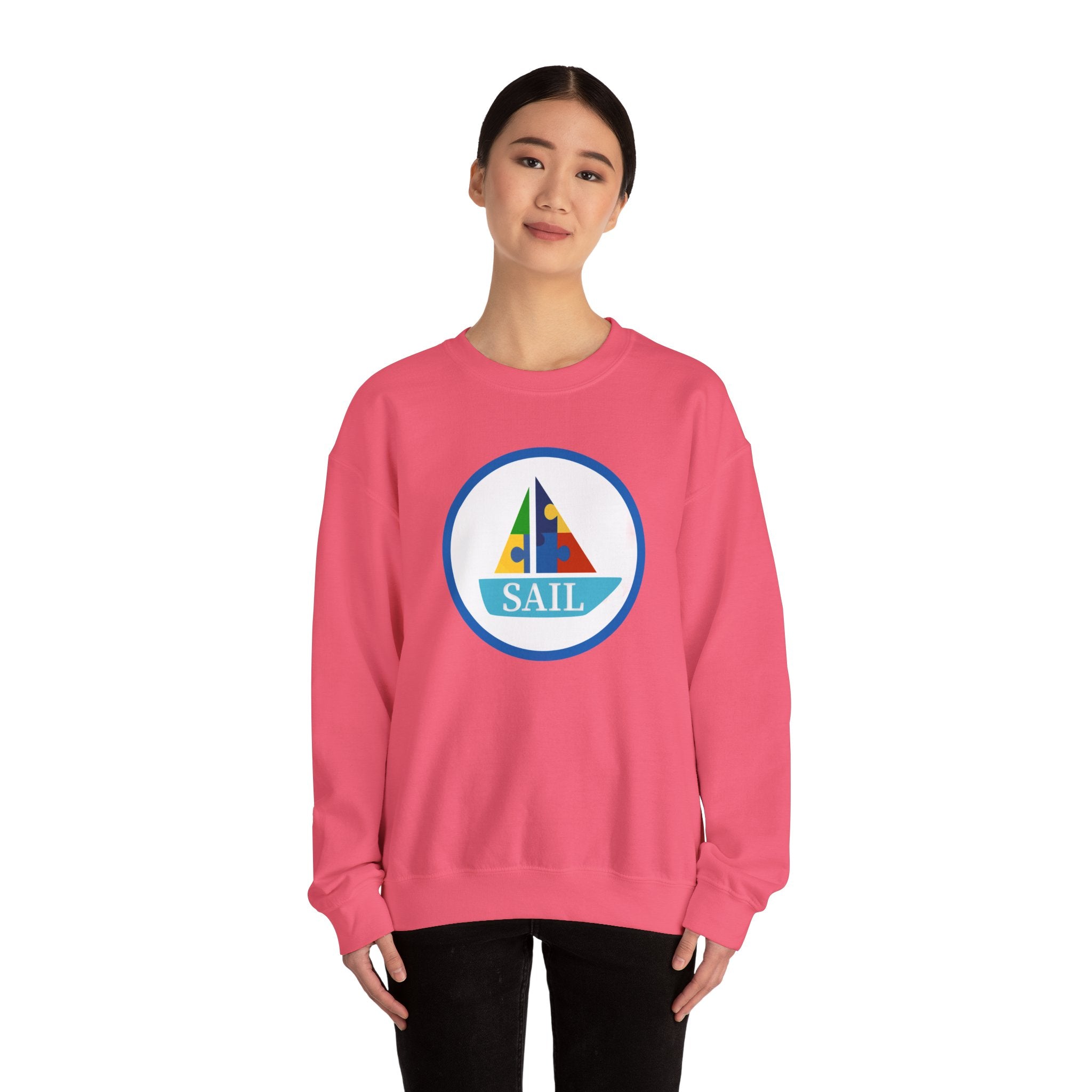 SAIL - Unisex Heavy Blend™ Crewneck Sweatshirt
