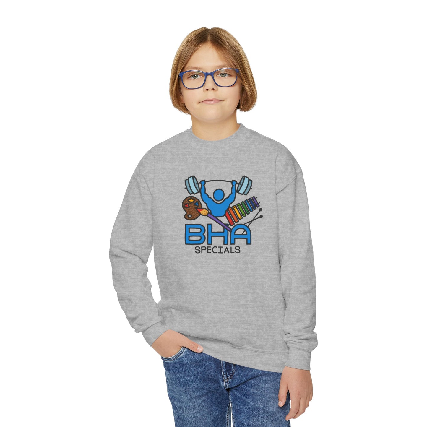 BHA Specials - Youth Crewneck Sweatshirt