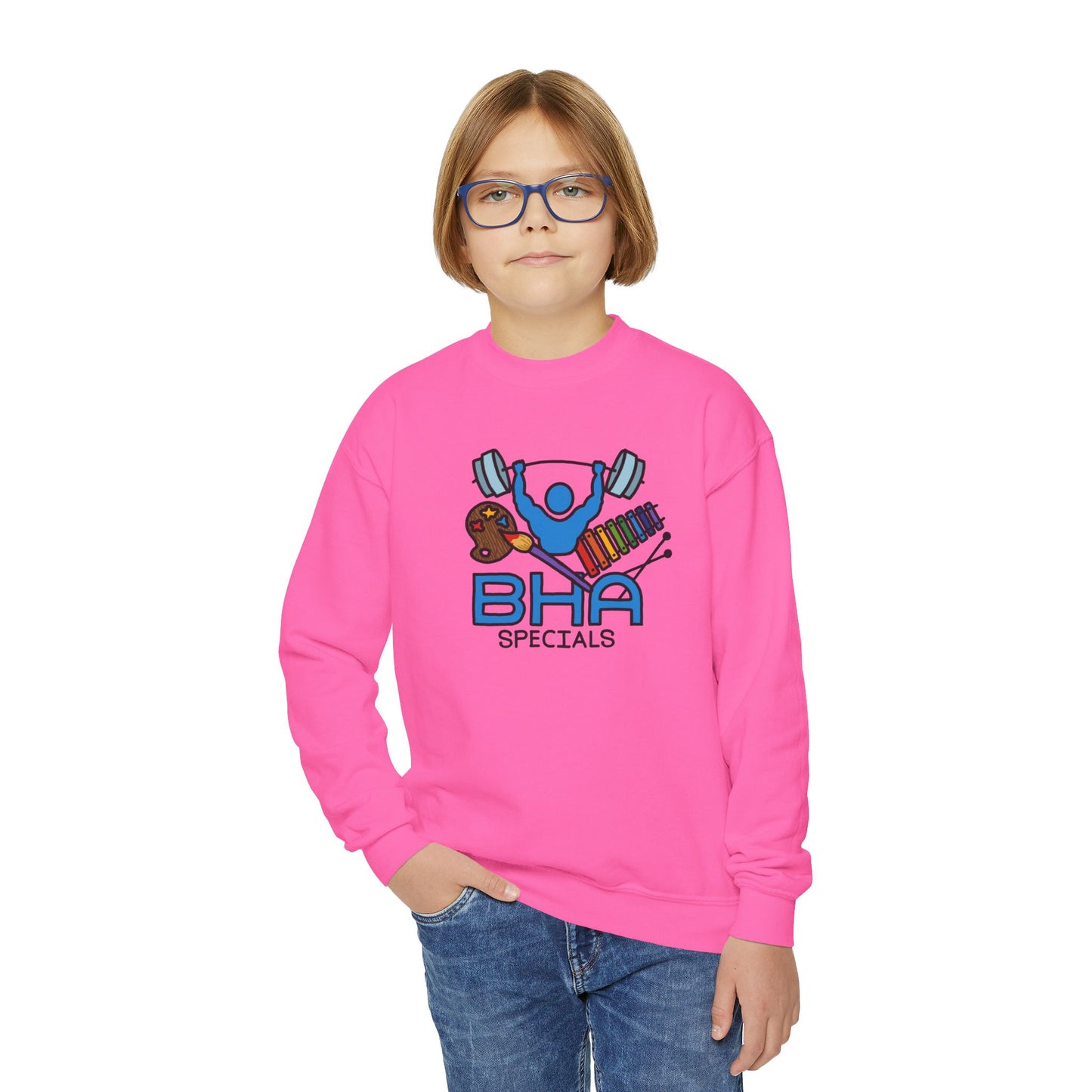 BHA Specials - Youth Crewneck Sweatshirt