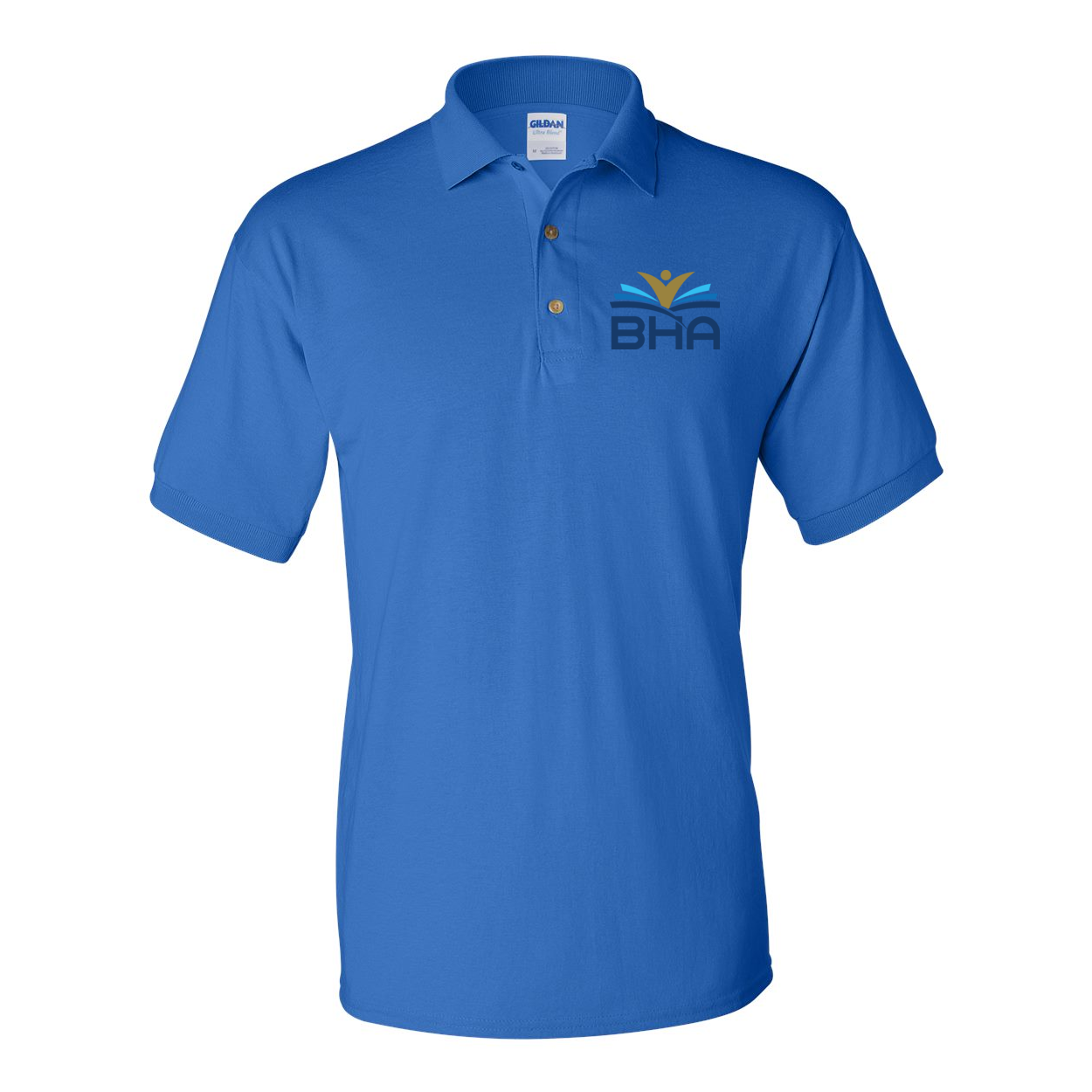 BHA Logo - DryBlend® Jersey Sport Polo