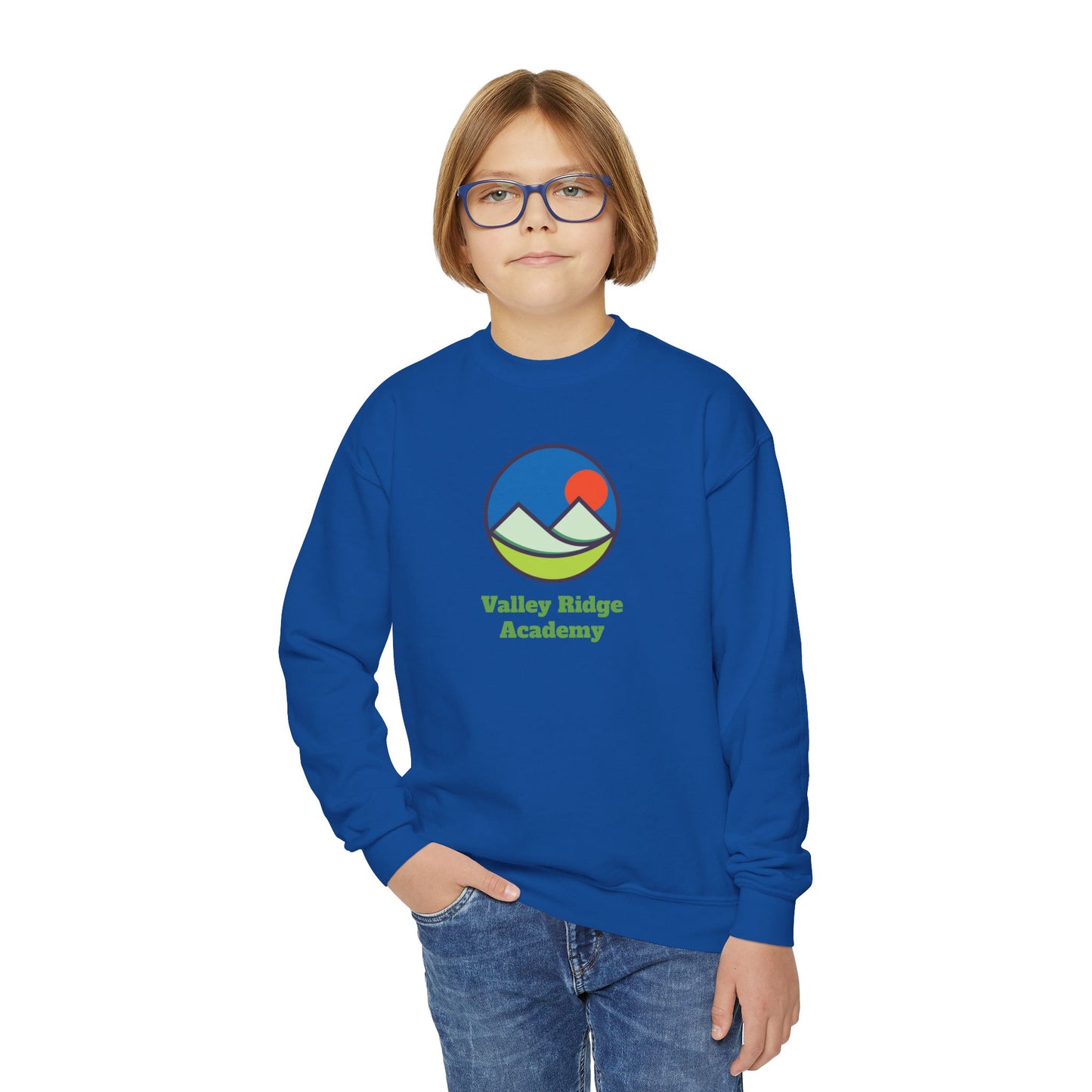 Valley Ridge Academy - Youth Crewneck Sweatshirt