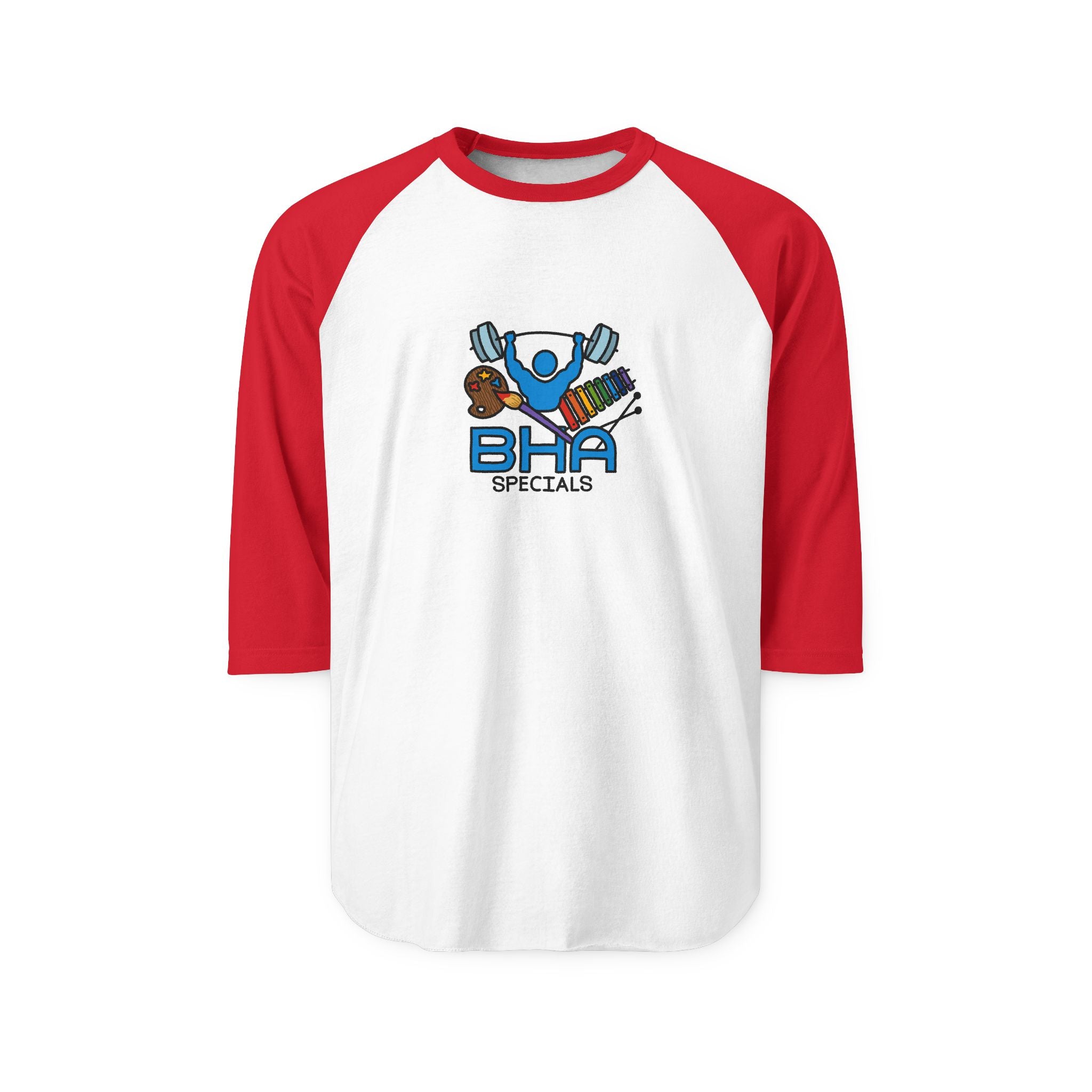 BHA Specials Raglan Shirt 3/4 Length