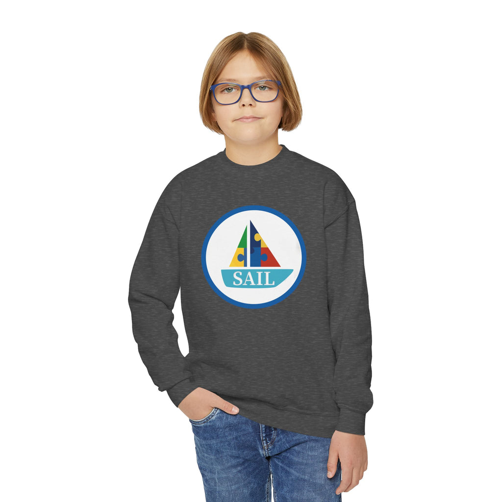 SAIL - Youth Crewneck Sweatshirt