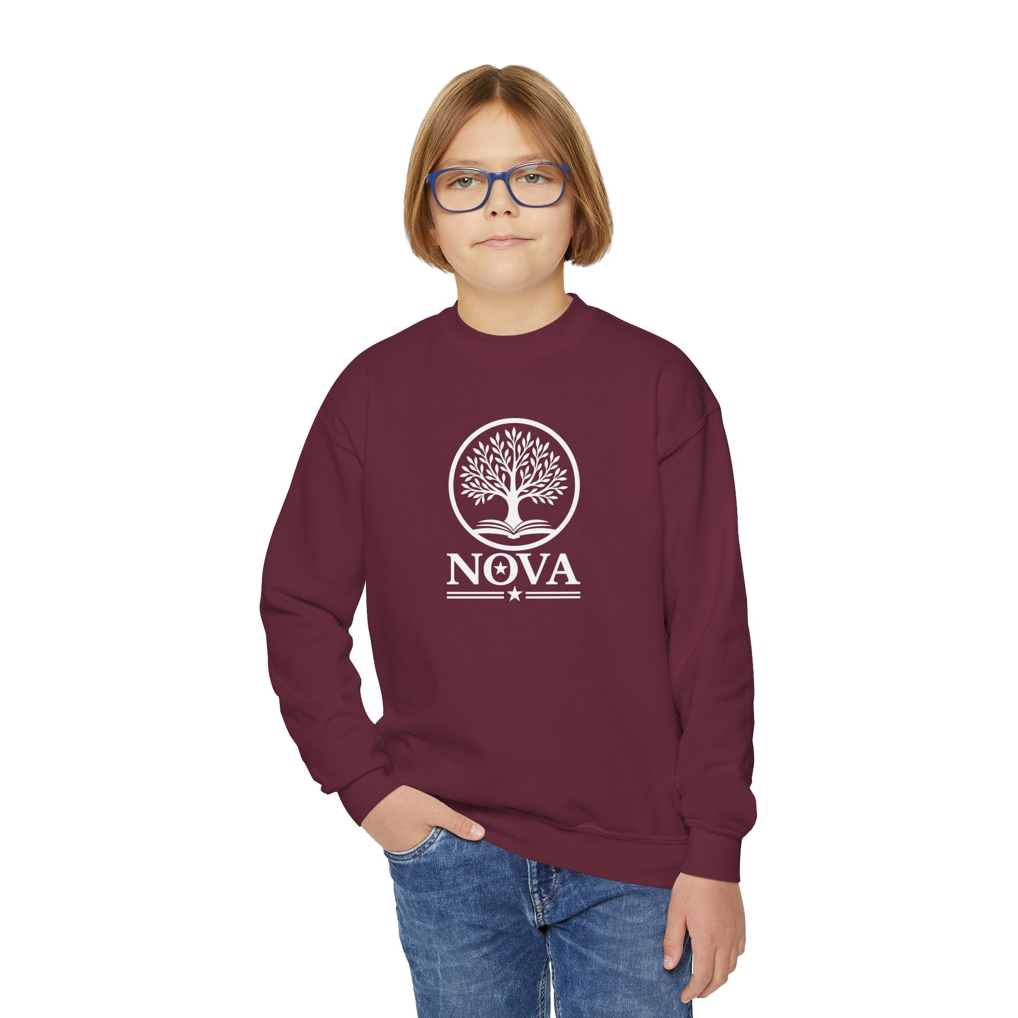 NOVA - Youth Crewneck Sweatshirt