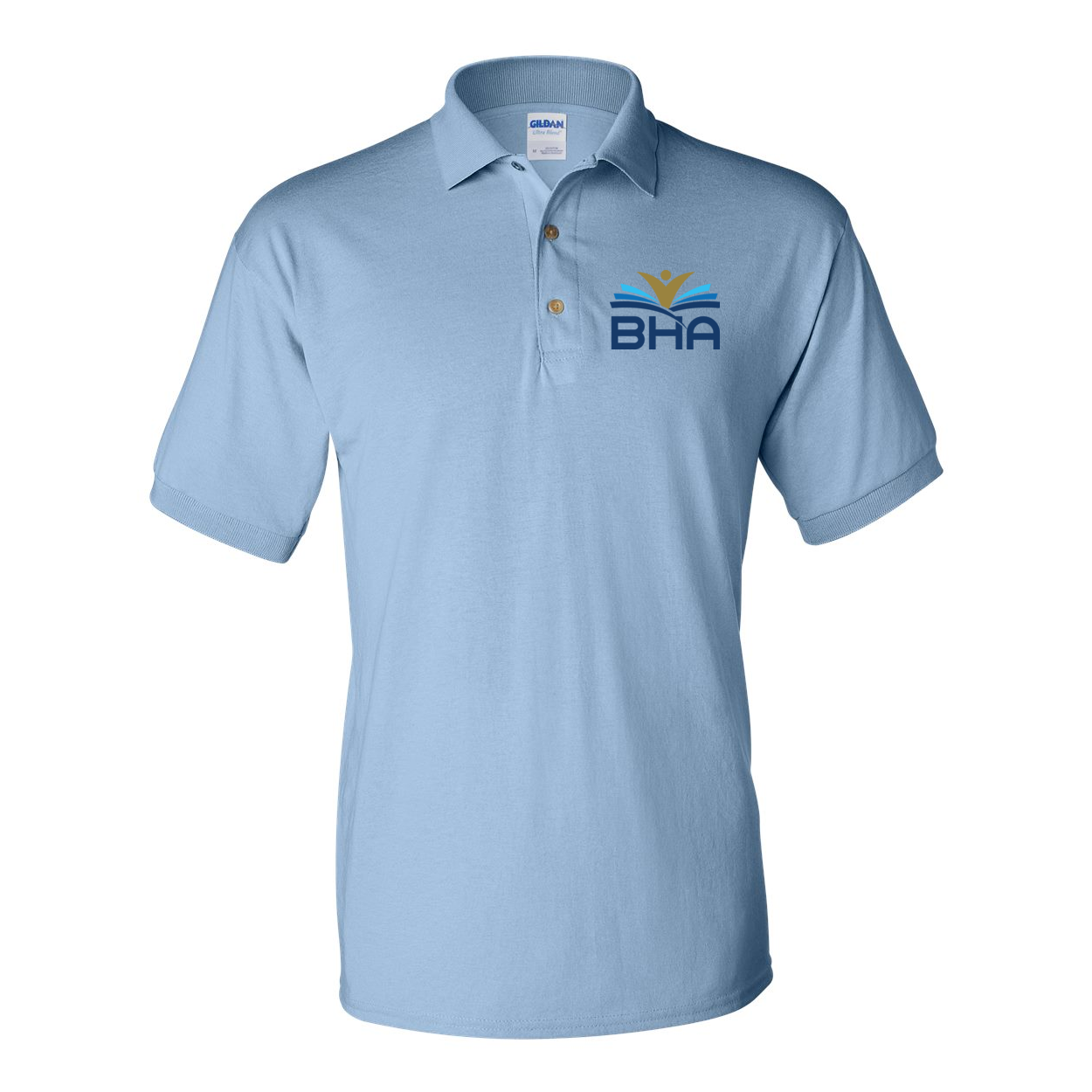 BHA Logo - DryBlend® Jersey Sport Polo