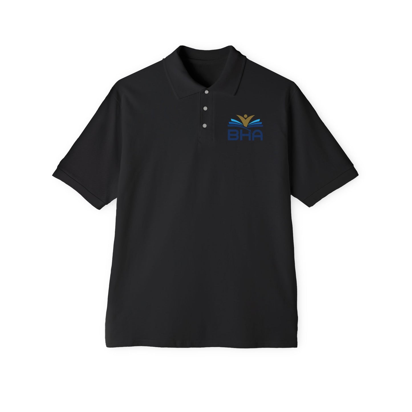 BHA Logo - Men's Piqué Polo