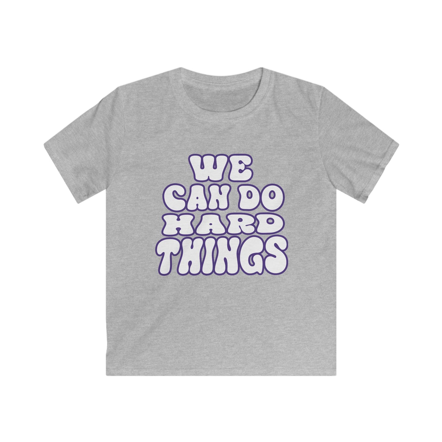 Journey - We Can Do Hard Things - Kids Softstyle Tee