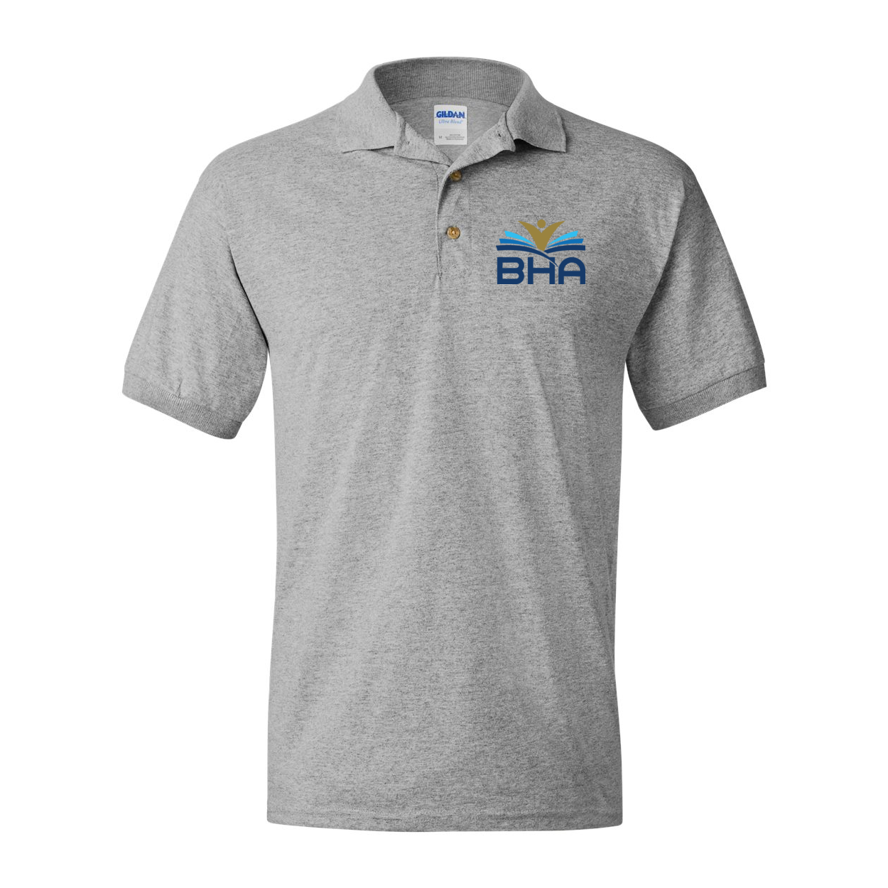 BHA Logo - DryBlend® Jersey Sport Polo