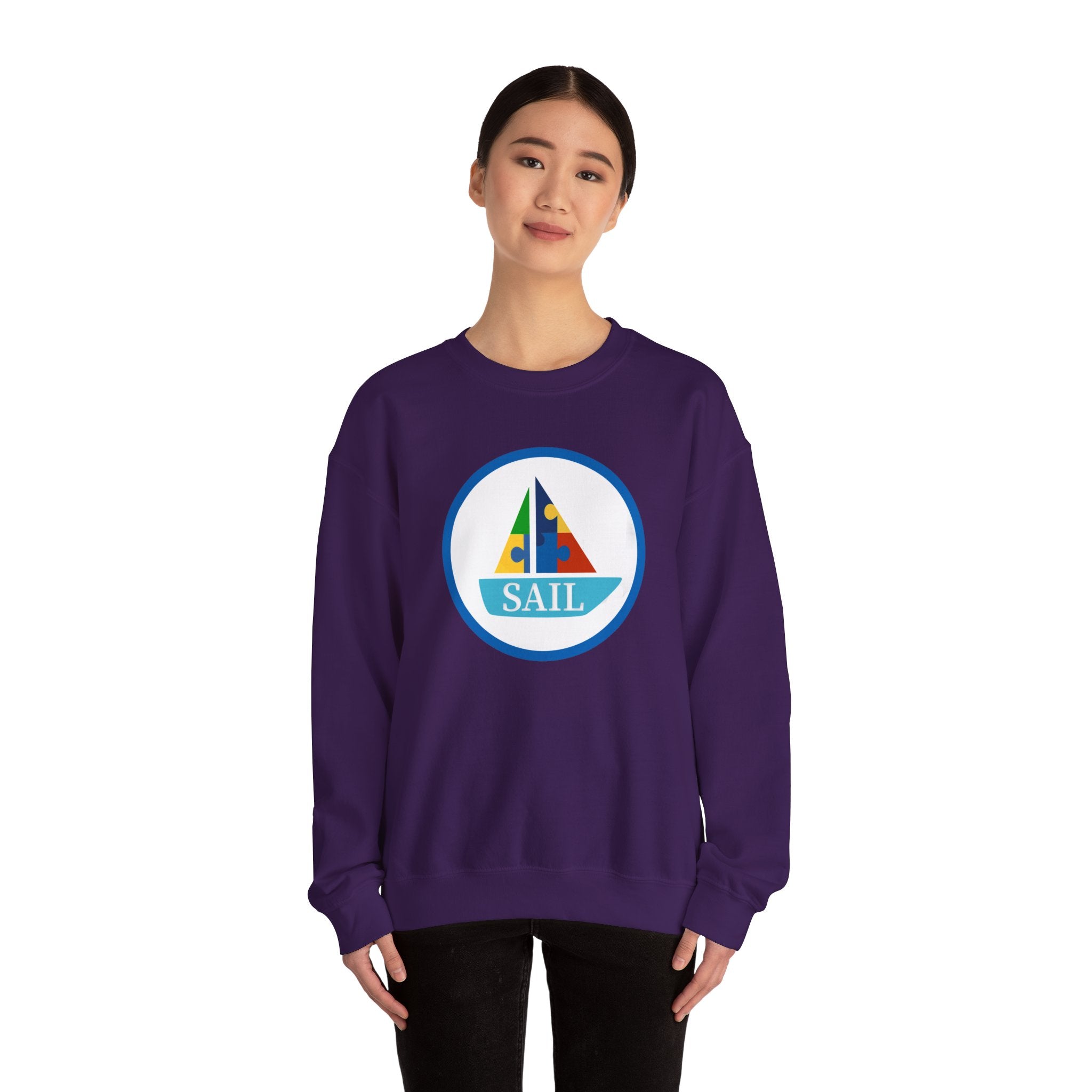 SAIL - Unisex Heavy Blend™ Crewneck Sweatshirt