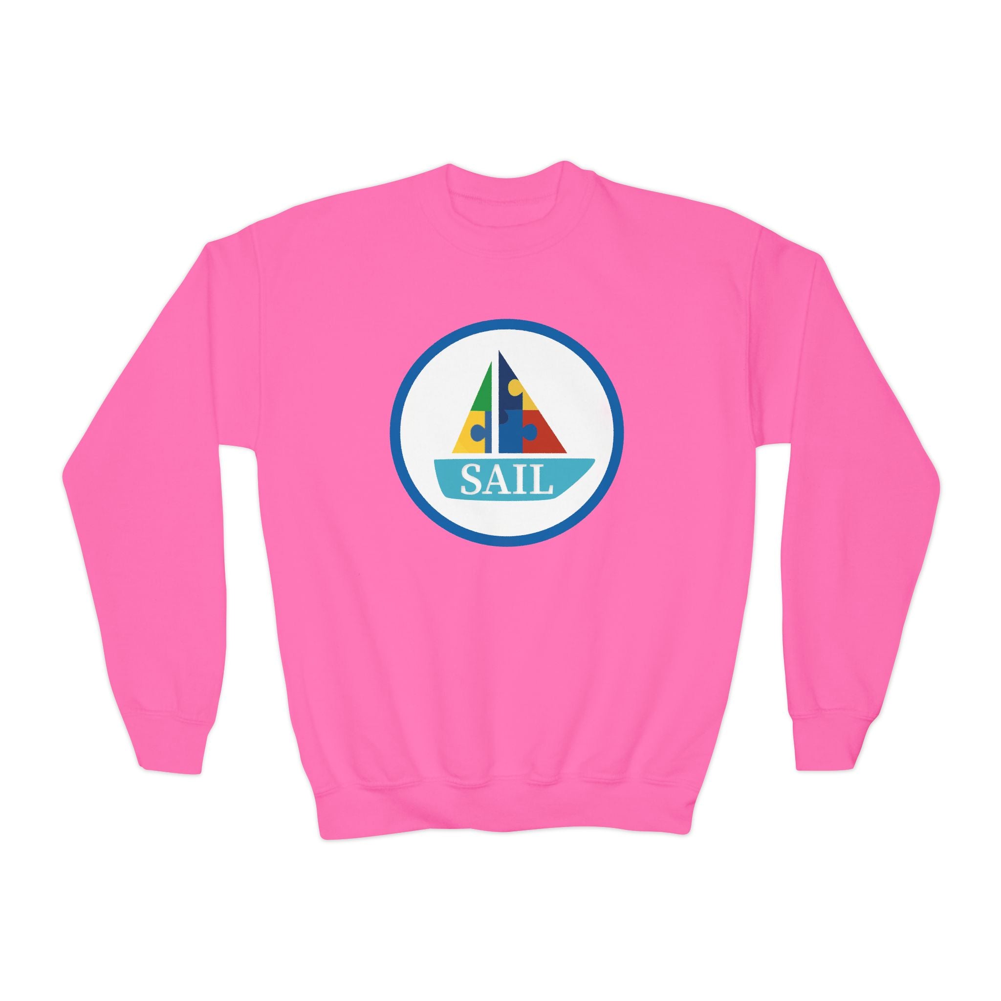 SAIL - Youth Crewneck Sweatshirt