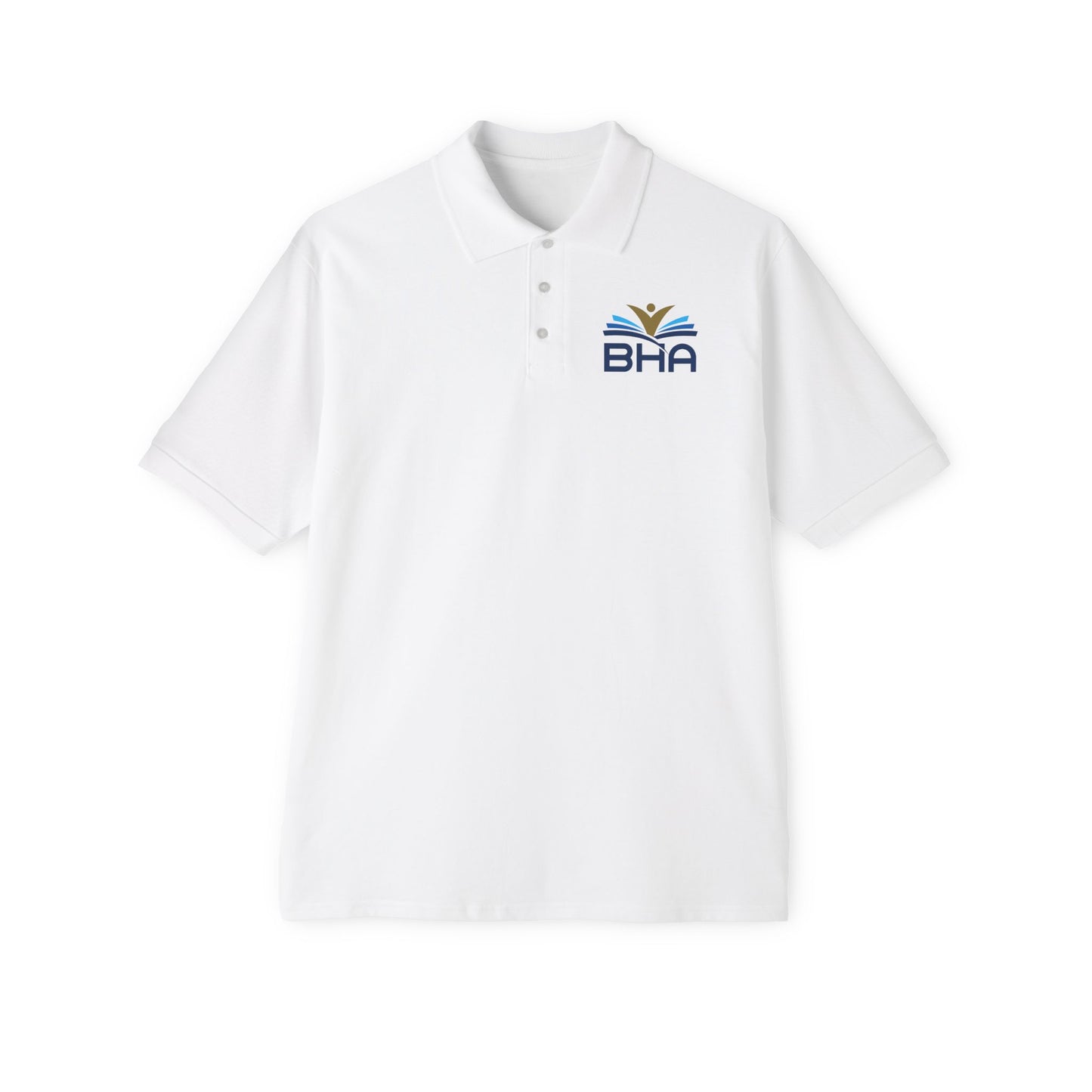 BHA Logo - Men's Piqué Polo