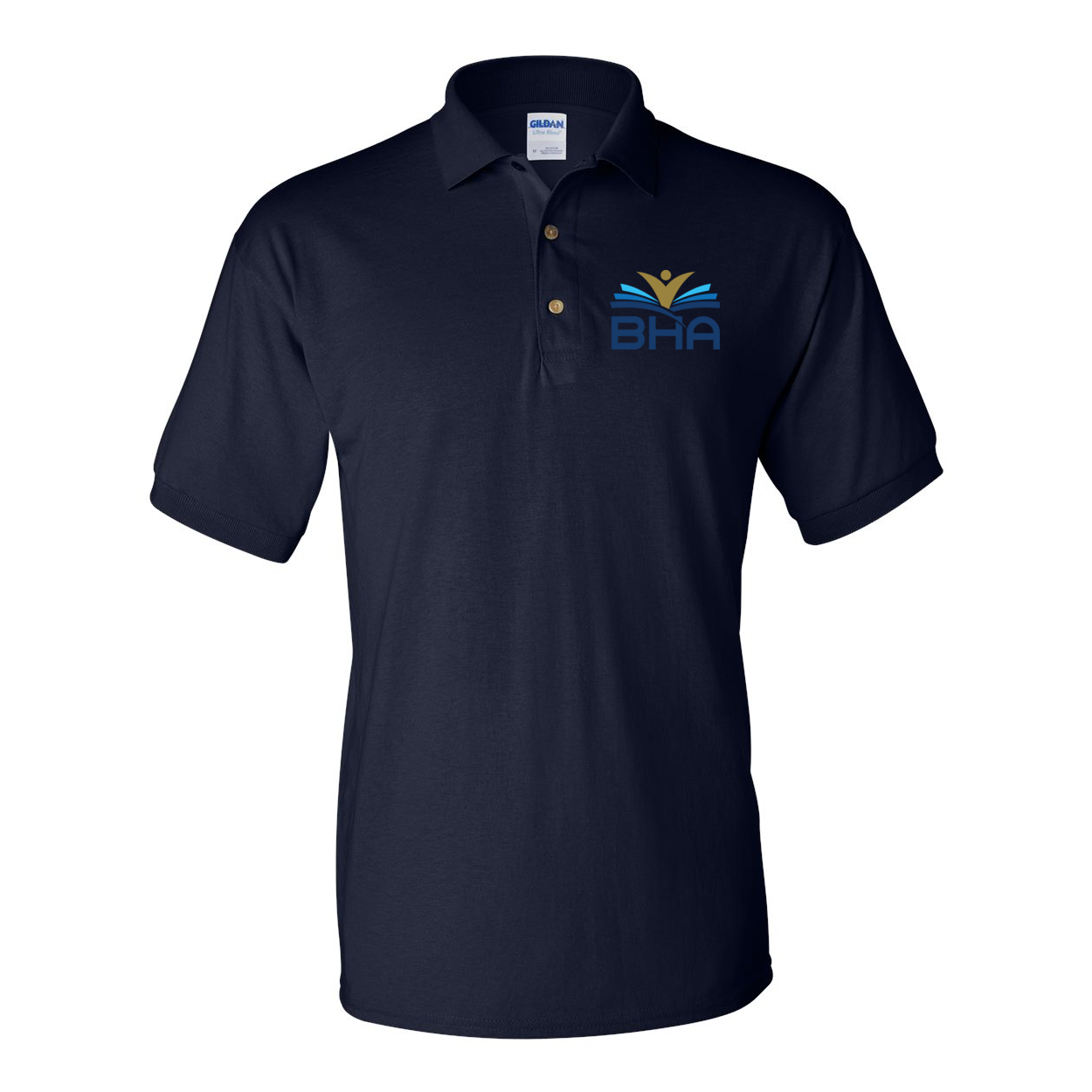 BHA Logo - DryBlend® Jersey Sport Polo
