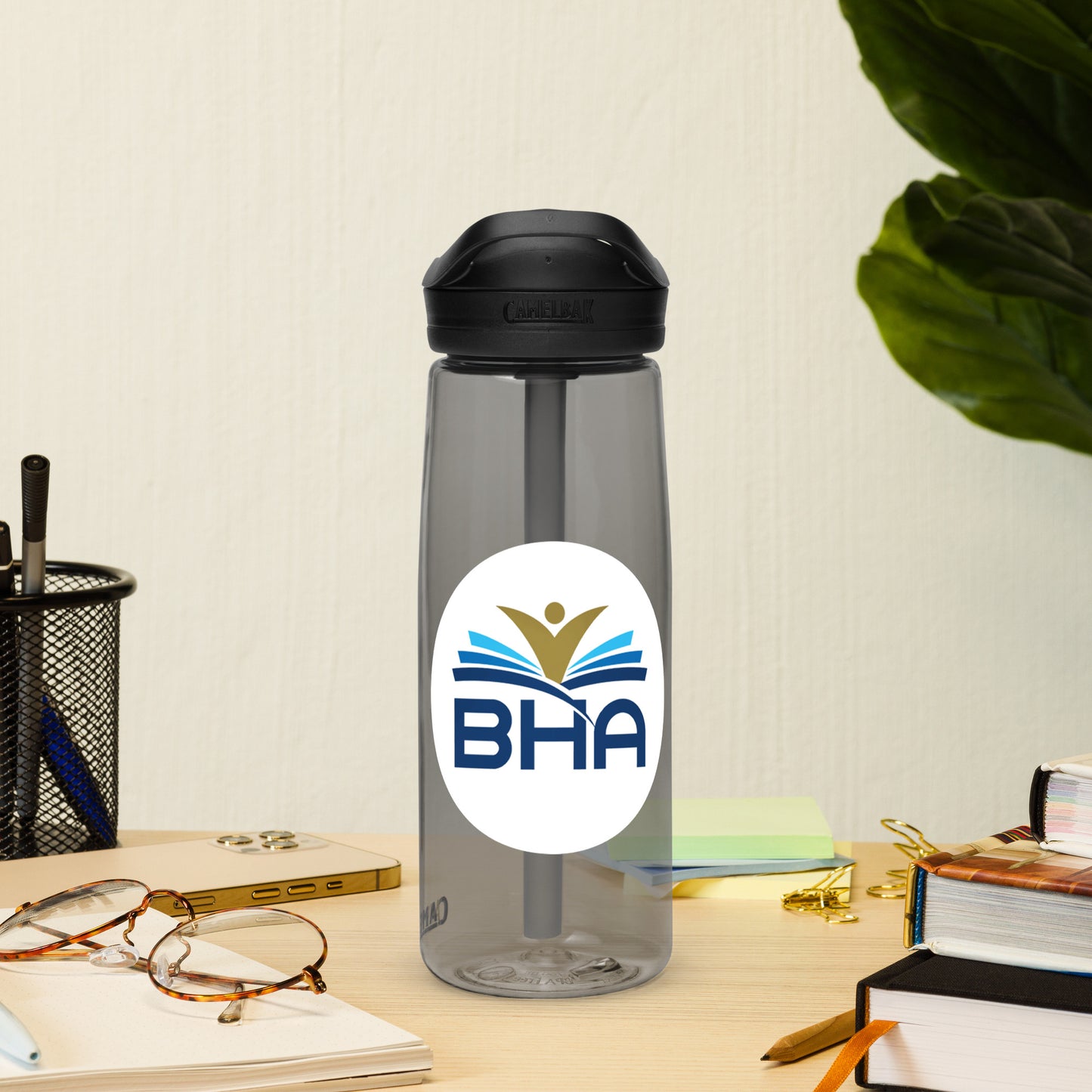 BHA Logo - Sports water bottle