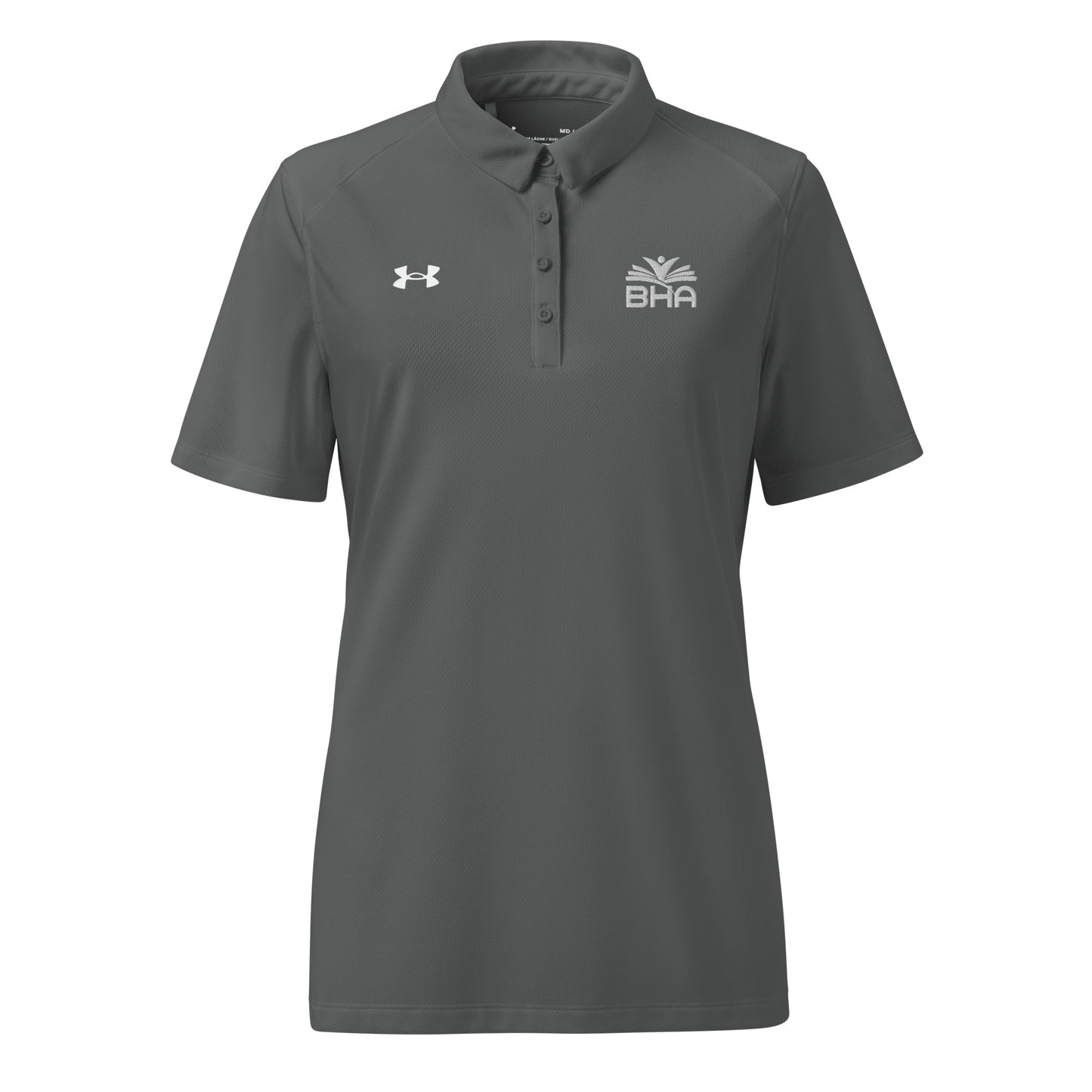 BHA White Logo - Under Armour® women’s polo