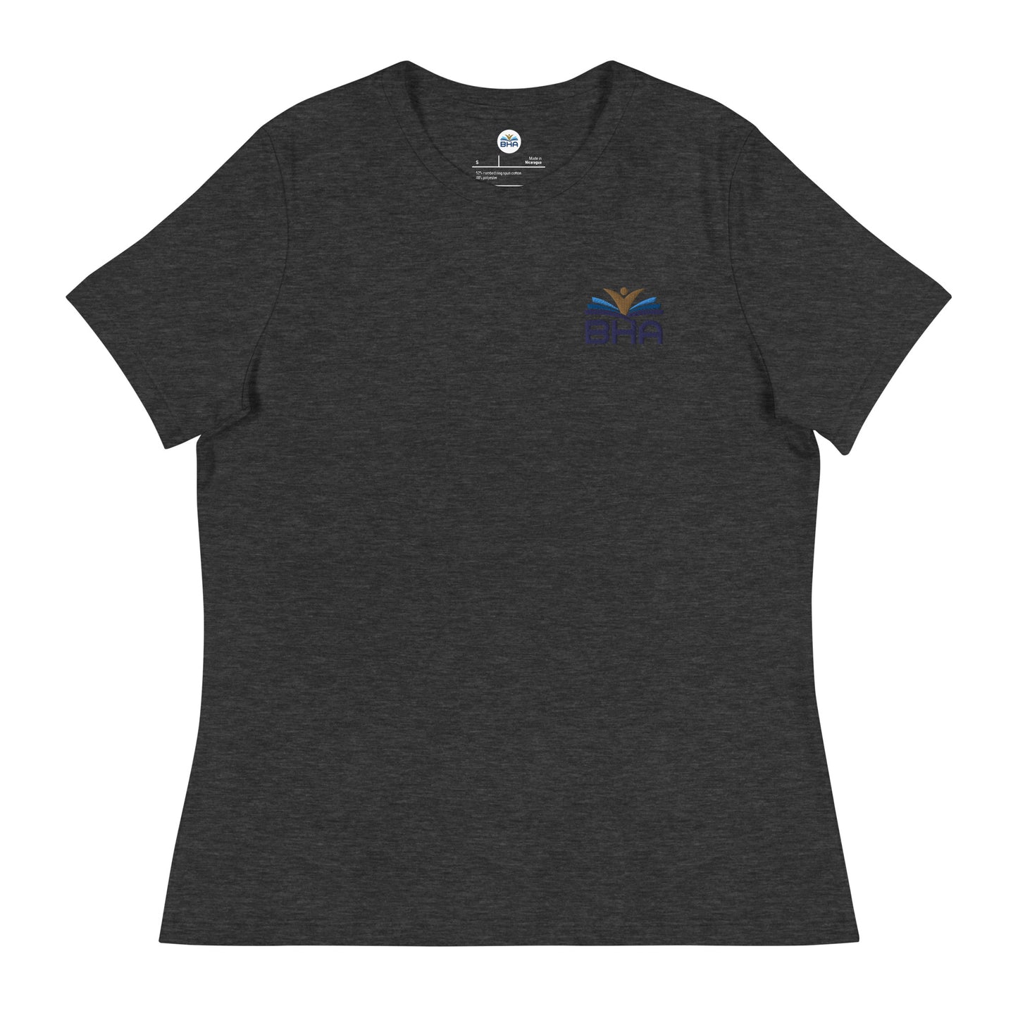 Embroidered Logo - Women's Relaxed T-Shirt