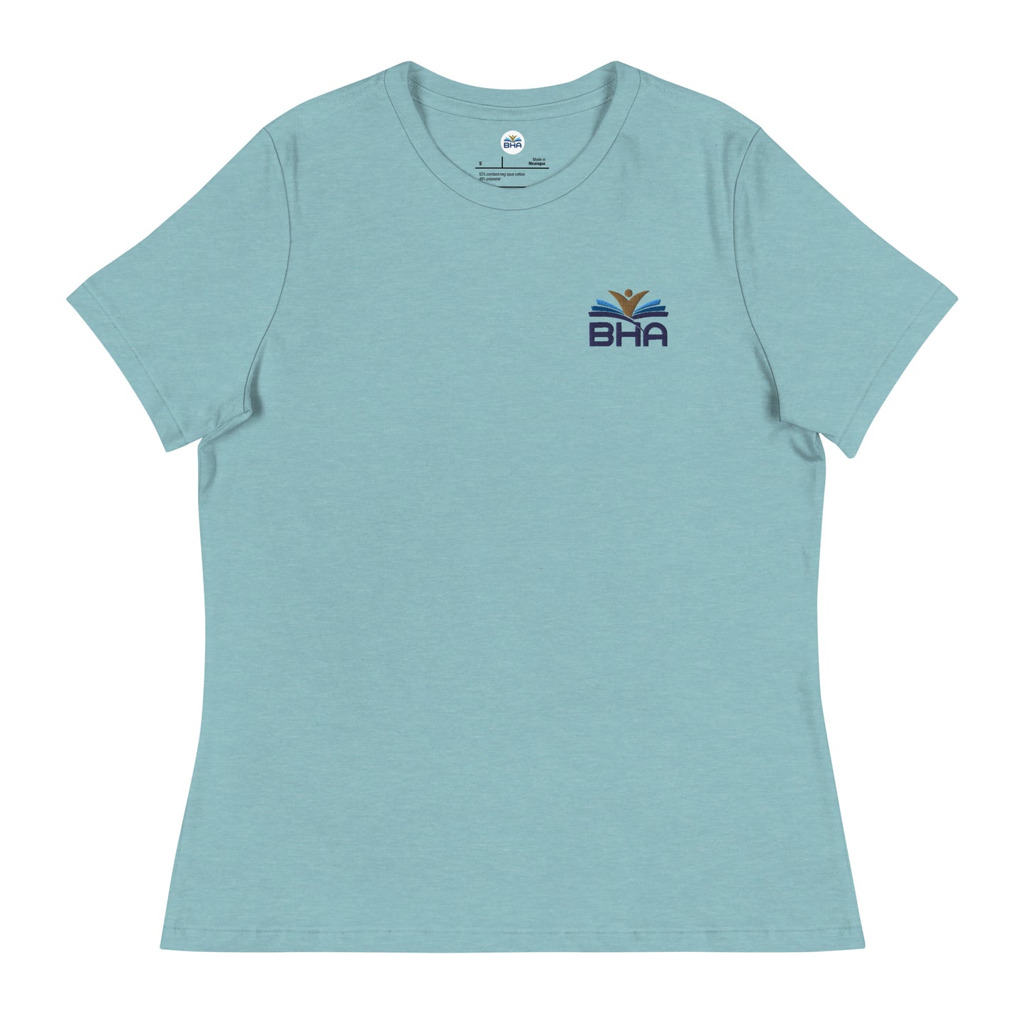 Embroidered Logo - Women's Relaxed T-Shirt