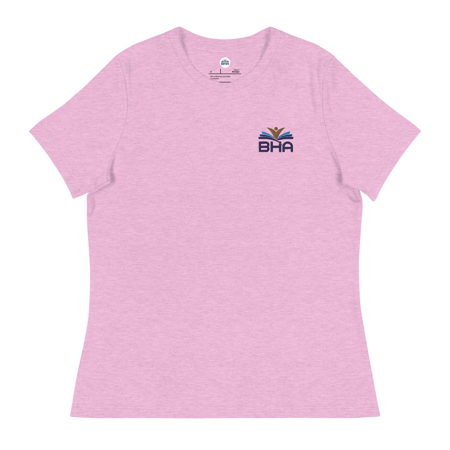 Embroidered Logo - Women's Relaxed T-Shirt