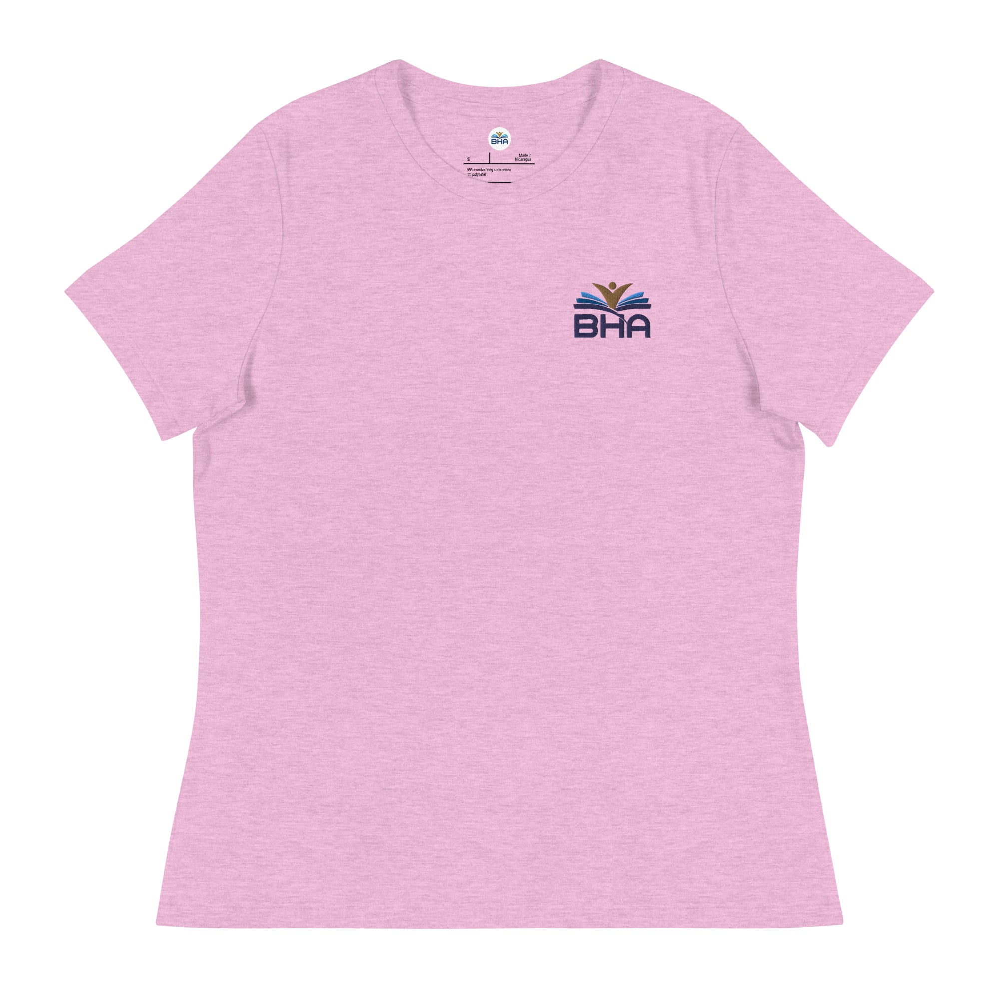 Embroidered Logo - Women's Relaxed T-Shirt