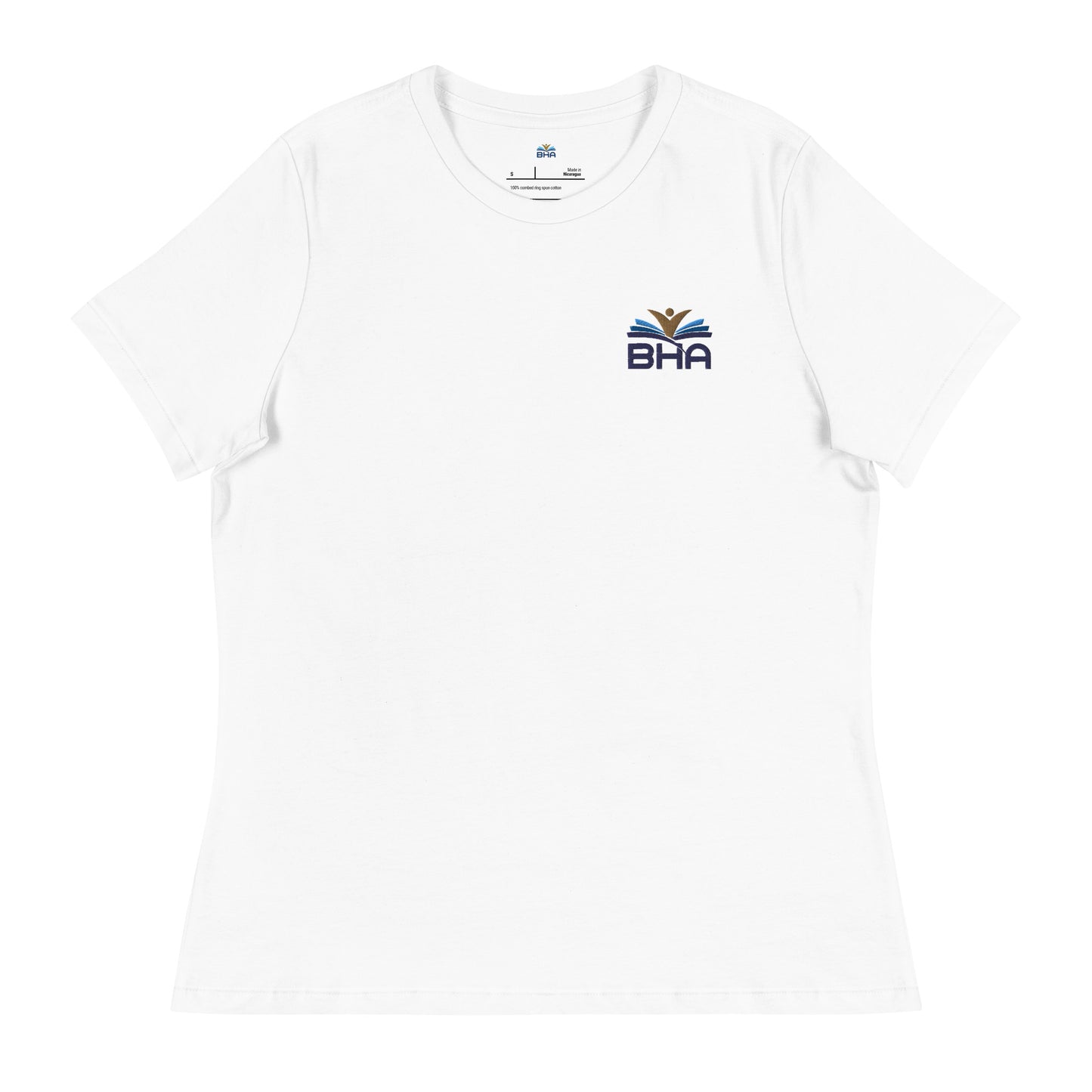 Embroidered Logo - Women's Relaxed T-Shirt